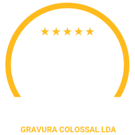 Selo Especialista Destacado 2026 da Fixando, atribuído a Gravura Colossal Lda.